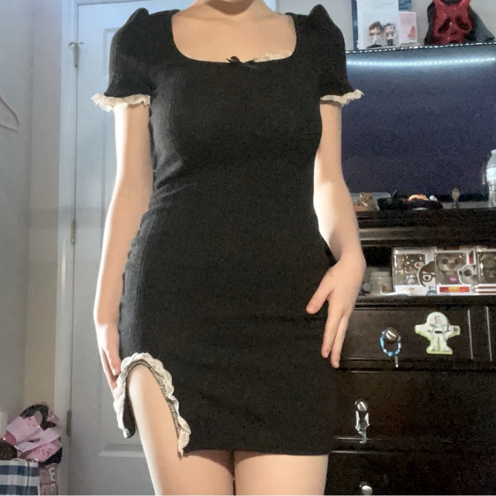 romwe bodycon mini dress